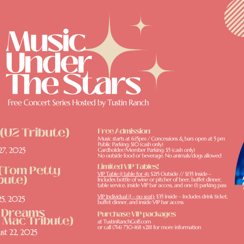 Music Under The Stars - August 22 - VIP Individual