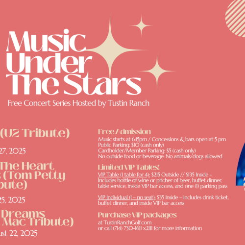 Music Under The Stars - July 25 - VIP Inside Table