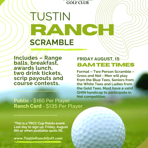 2025 Tustin Ranch Scramble - Public