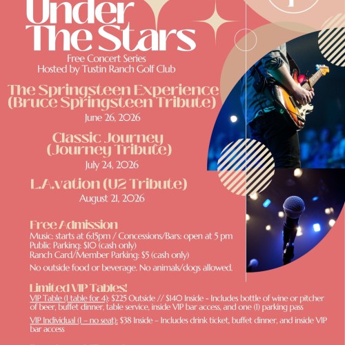 Music Under The Stars - August 21 - VIP Individual