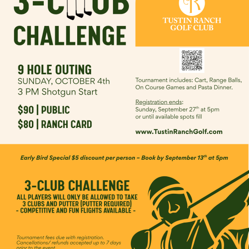 2026 3-Club Challenge - 9-Hole Outing - Public